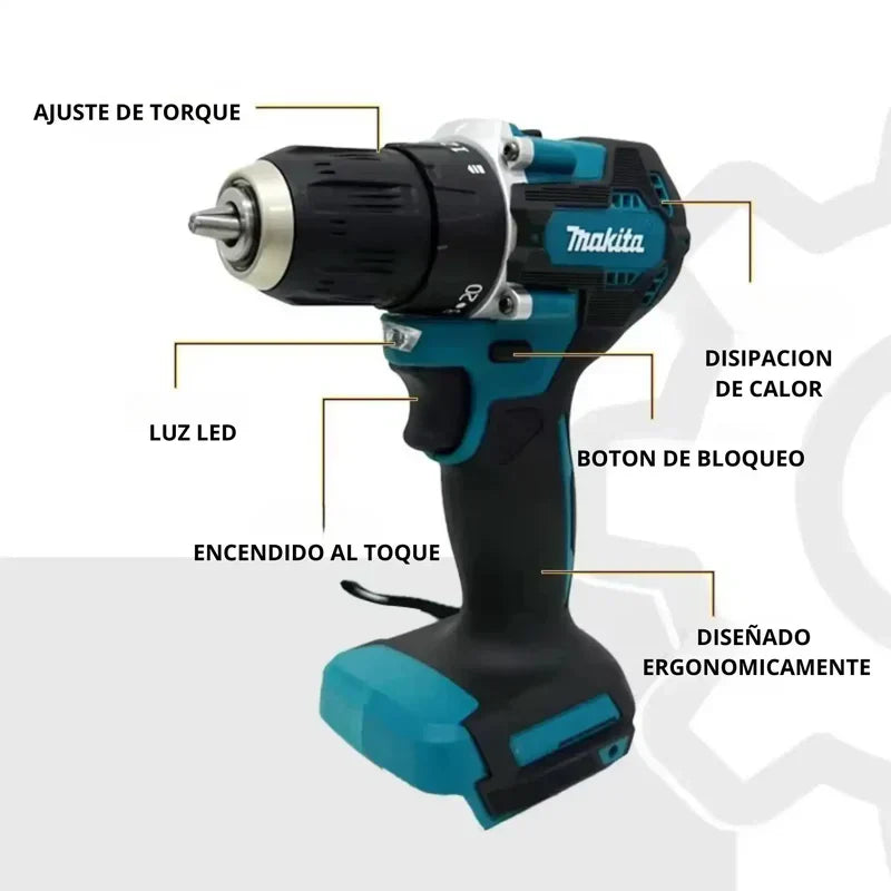 Taladro Profesional 3 en 1 48V (Taladro, atornillador y percutor)